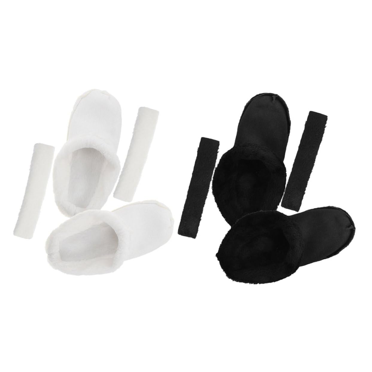 10 Pares Forros de Lana para Zuecos Invierno Plantillas Desmontables y Lavables de Felpa Inserciones Acogedoras para Zapatillas de Casa Hombre y Mujer Aislamiento Térmico y