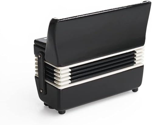 Miniatura 2 de Odoria 16 miniatura acordeón casa de muñecas instrumentos musicales accesorios