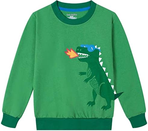 Tkala Fashion Boys long sleeve Sweatshirts Pullover Toddler Winter Crewneck Clothes