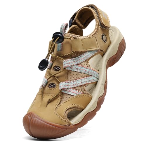 ziitop Womens Hiking Sandals Closed Toe Summer Outdoor