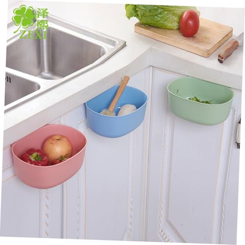 Canecas colgantes para basura 2 piezas para cocina miniatura 4