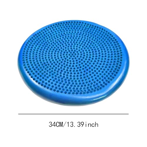 Balance Mat Yoga Mat Inflated Thickened Balance Disc Stability Flat Pad for Men Women Exercise Adults Fitness Yoga4