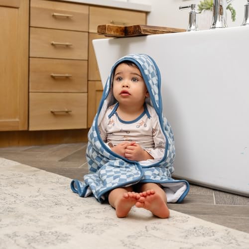 Image of Copper Pearl Premium Knit Hooded Bath Towel Miles