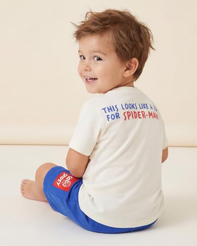 Image of Marvel Boys' T-shirt and Shorts Set