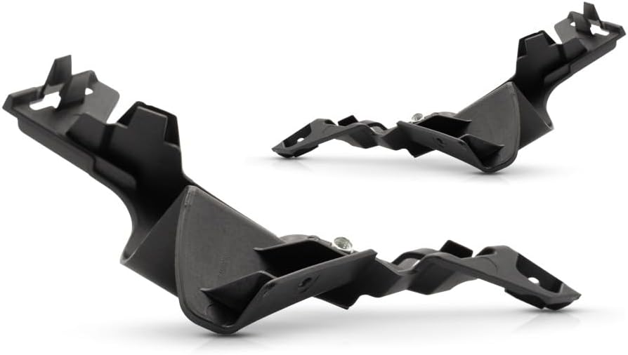 For Chevy Camaro 2010 11 12 13 14 2015 Bumper Cover Bracket Driver and Passenger Side | Pair | Front | Made of Plastic | Replacement For GM1042115, GM1043115 | 615343826585, 92243318