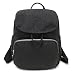 Small Nylon Backpack Waterproof Mini Backpacks Fashion Lightweight Outdoor Travel Bags for Women Daypack for Girls - Black