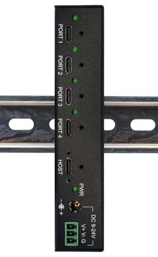 EX-12294HMS 4 Porte Usb 3.2 Metallo Hub 4X C - 2