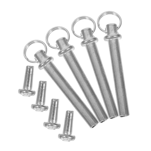 Uonlytech 4 juegos Kit Reparación Remaches Dorados Ajustables para Ventiladores Plegables con Anilla Decorativa Accesorios Profesionales para Reparar y Sustituir Partes de de Mano