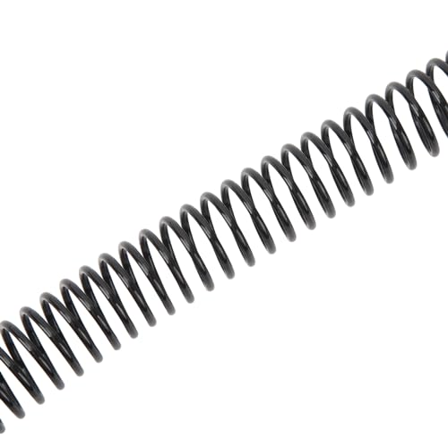 Bobina de encuadernación en espiral de plástico negro A4 7