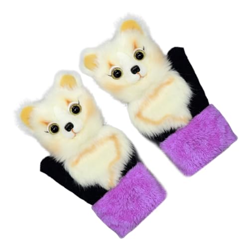 Portable Thickened Winter Gloves for Adults Cozy Material for Cold Weather Easy Wear for Outdoor