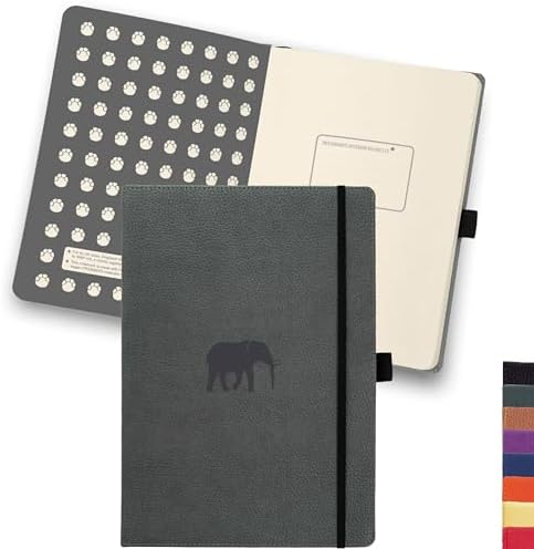 Witchy Gifts For Women Stone Journal Explorer Notebook – A5 Waterproof Paper Field Journal, Vegan A4 Notepad