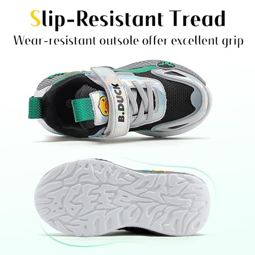 Toddler Shoes for Girls and Boys Kids Shoes Toddler Sneakers Girls Shoes Toddler Running Shoes Size 2 Black4