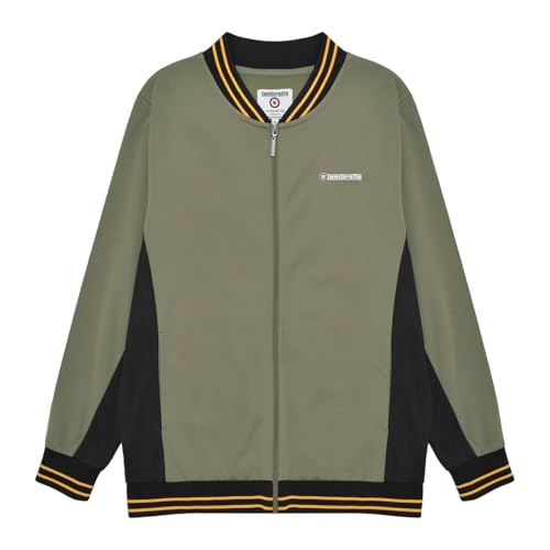 Blouson Lambretta mens vintage track bomber jacket aux finitions soignées