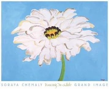 Soraya Chemaly - Dancing In White Art Print NO LONGER IN PRINT - LAST ONE!!