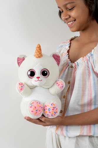 Image of Dimpy Stuff Unicorn Stuffed Animal - 23 cm (9 inch) - Premium Plush Comfort Plush Nursery Decor All Ages