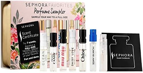 Sephora Favorites Perfume Travel Sampler 7 Scent 0.31 fl oz (Redeemable Certificate for Full-size Rollerball)