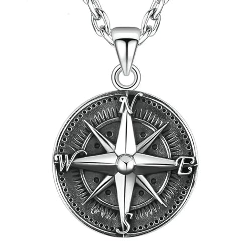 Pendentif Boussole Idée Cadeau Symbolique pour Homme Inspirant