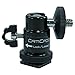 Cam Caddie® 360° Metal / Steel Mini Ball Head with Lock and Hot Shoe Adapter - Most Versatile Ball Head available with All 3 Mounting Options: Flash Shoe, ¼” – 20 Threaded Post + ¼” -20 Socket