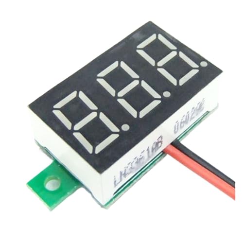 Panneau de mesure de tension LED rouge mini module 0.36 pour éviter les pannes de batterie