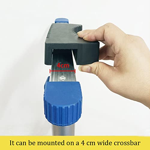Rubber Steep Ladder Accessory, Ladder Stabilizer, Anti-Slip, Fall Prevention, Scratch Protection, Extension Stepladder Attachment Against Wall, Telegraph Pole, Trunk for Added Stability and Safety