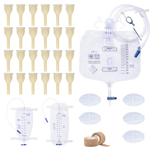 External Condom Catheters for Elderly Men Age 80 for Male Incontinence