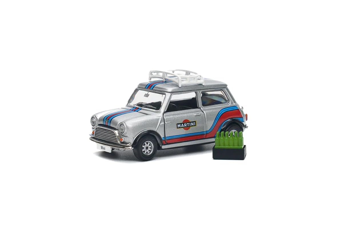 Amazon.co.jp: Tiny City ミニクーパー Mk 1 シルバー : おもちゃ