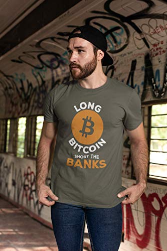 Men's Graphic T-Shirt Bitcoin Short The Bankers BTC HODL Crypto Traders Eco-Friendly Limited Edition Short - Image 4