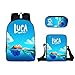 Luca mochilas con bolsa de almuerzo Luca para lápices, bolsa de escolar, bolsa de hombro, 13, luca 3pcs,