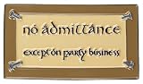 Imán de El Señor de los Anillos No Admittance (Enamel) 7 cm