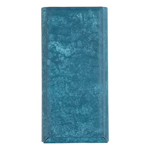 MITER CASE for Chord Mojo 2 + Poly Portable DAC, Handmade Italy Pueblo Leather Case Cover (Mojo 2 + Poly Turkey Blue) - Image 2