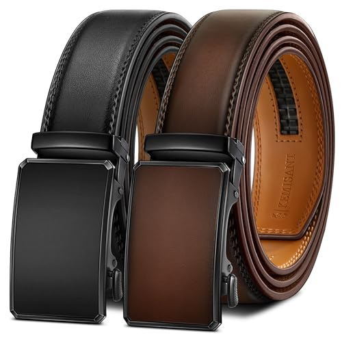 KEMISANT Men Belt 2 Pack