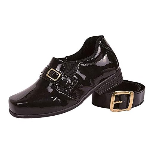 Sapato Social Infantil Menino Verniz com Cinto Preto