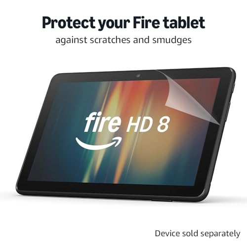 Clear Screen Protector (2 pack) for Amazon Fire HD 8 tablet (2022 & 2024 releases) - Image 5