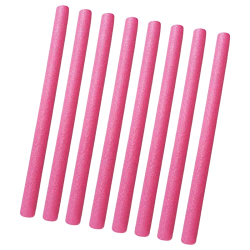rockible Trampoline Foam Covers for Enclosure Poles, Padding for Accessories, 8 Pink