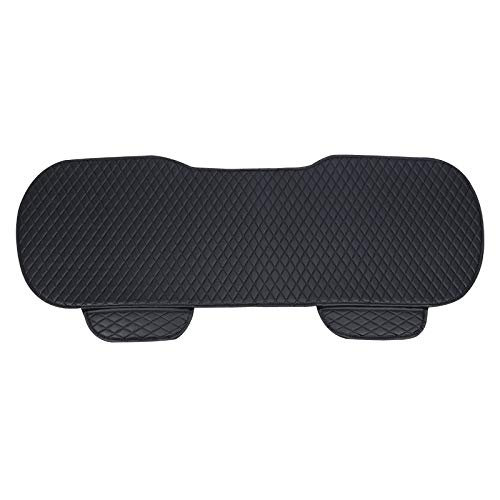 HONCENMAX 車用 シートカバー セットカバー 座布団 シートクッション 座席シート カー用品 カーシート PUレザー 滑り止め 汎用 - 後部座席用1枚