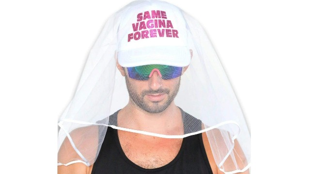 Same Vagina Forever Hat   Veil on Amazon Live