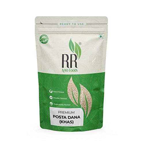 RR Agro Foods 100% Natural A Grade Poppy Seed | Khus Khus Posto Dana | Posto Dana for Eating (100 GM)