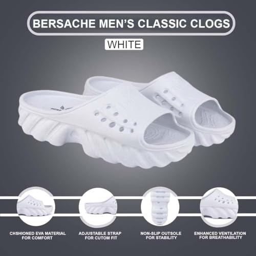 Image of BERSACHE Extra Soft Classic Casual with Regular wear with Ultra Soft & Flexibility Technology Clog for Men