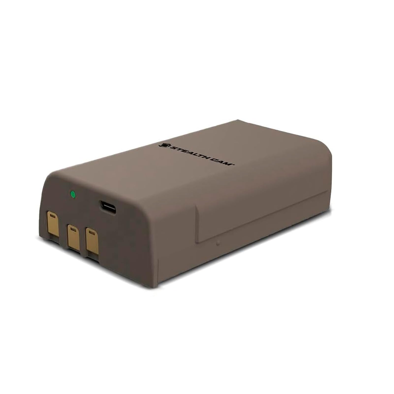 Stealth CAM FieldMax MAX-PAK - Cartucho de batería de Litio Recargable de 12 voltios/5000 mAh, Compatible con cámaras de Caza celulares, Cable de Carga USB Incluido