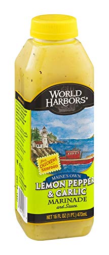 World Harbors Maines Own Lemon Pepper & Garlic Marinade 18