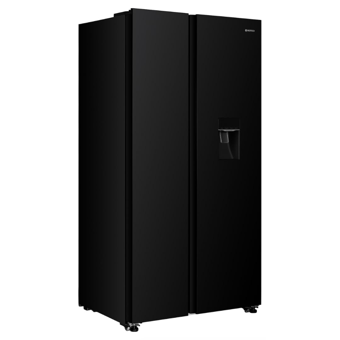 GEDTECH GSBS510BL 510L (324L + 181L) - Frigorífico multipuerta, dispensador de agua, negro