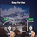 HZIME New Replacement Remote Control Compatible for Futuzen P30 NF-US ‎P30 Pro, for VISSPL H86, for Magcubic L018, HY450NTV Smart 4K 1080P Projector