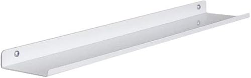 Miniatura 7 de Repisa flotante, estante para fotos, repisa artística, muy duradera y fabricada en los Estados Unidos (blanco, 18 pulgadas)
