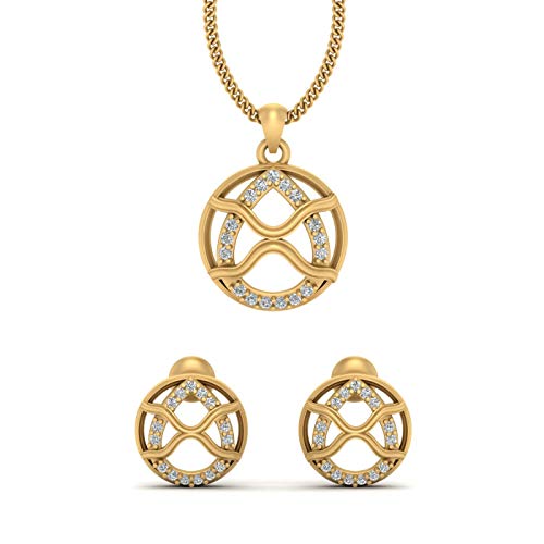Juego de pendientes de boda antialérgicos de plata 925 con rodio y oro amarillo
