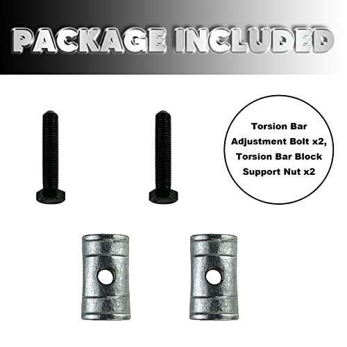 Torsion Bar Adjustment Bolt And Lock Nut Fit For Chevrolet Silverado Tahoe GMC