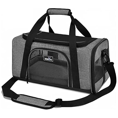 Wakytu Foldable Pet Carrier Bag for Travel Cover