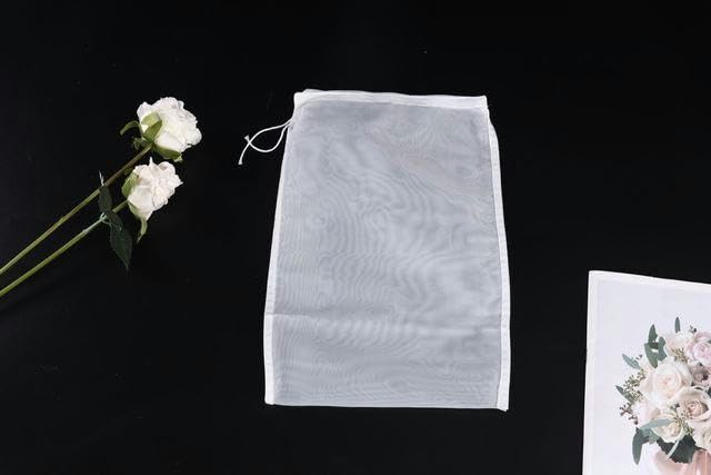 Sac Filtre Nylon 500 Maille 40x60cm - Filtre Alimentaire Pour Lait Yaourt Thé Bière Café Huile 25 Microns