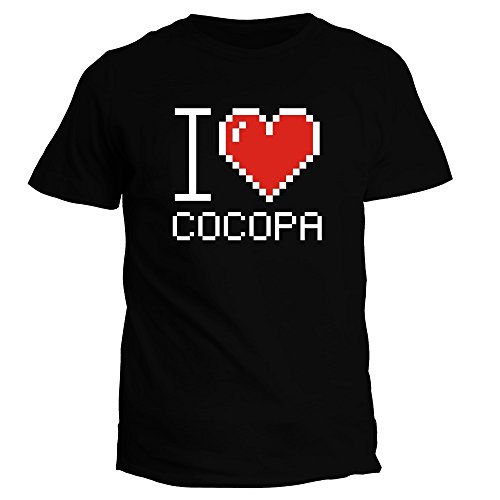 Idakoos I Love Cocopa Pixelated - Langues - T-Shirt