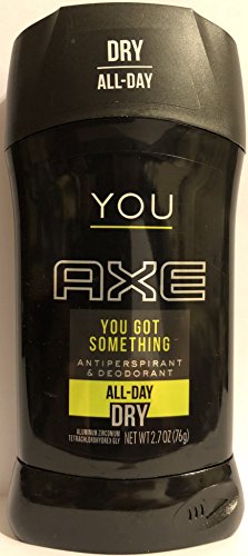 Axe You Antiperspirant & Deodorant - All-Day Dry - Net Wt. 2.7 OZ (76 g) Per Stick - Pack of 3 Sticks (Packaging Varies)