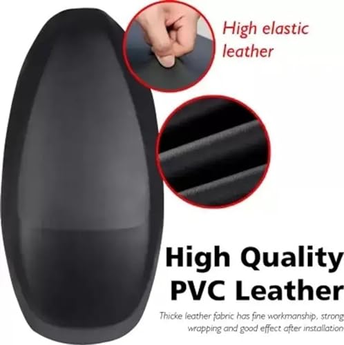 Image of RONISH Activa 125 Scooty Removable & Washable PU Leather Waterproof Seat Cover29 Single Bike Seat Cover for Honda Activa 125(Activa 125 Seat Cover mx29)